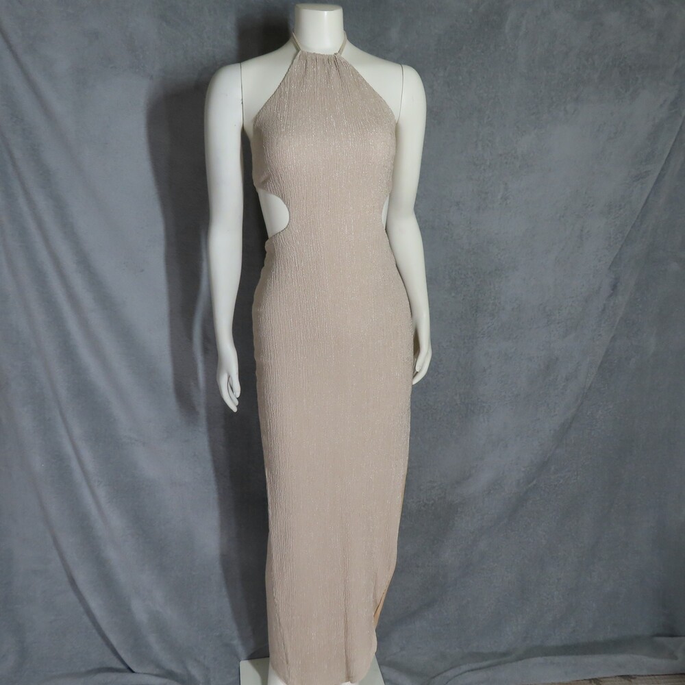 Rumer Gold Willow Cut-out Maxi Dress Size S